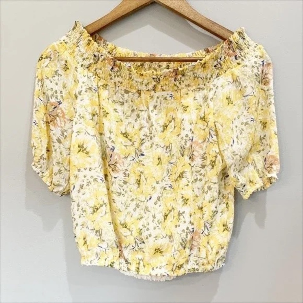 Joie off shoulder blouse - XS